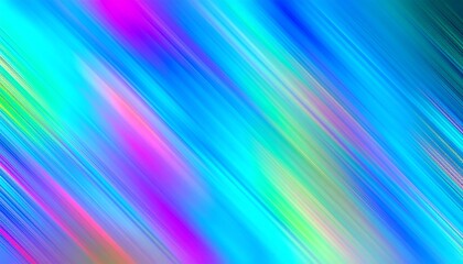 Obraz premium Vibrant diagonal stripes of iridescent colors create a dynamic and captivating abstract design.
