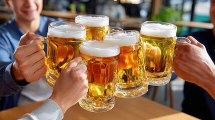 Beer Toast Friends | Celebrating Cheers with Golden Brews