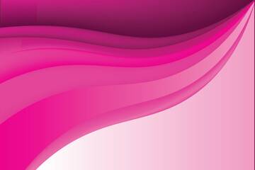 Vector lines drawing pink background