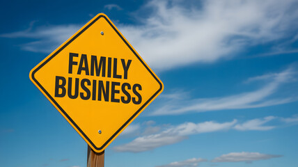 Navigating a family business with clear skies ahead, an optimistic sign for success and growth