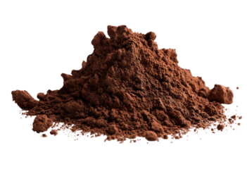 Pile of dark brown cocoa powder (4)