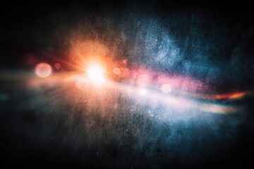 light leak overlay effect with blur light leaks and dust, retro grain noisy film distressed texture light leak flare on black background, retro film overly