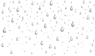 A dense field of pixelated rain drops