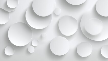 Abstract background of layered circles