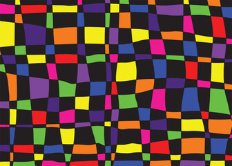 Abstract line shapes art pattern background. Vector illustration art backdrop