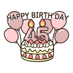 誕生日ケーキ
