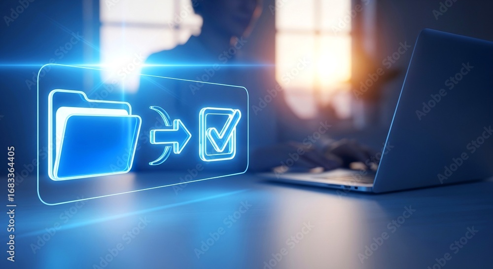 Poster digital workflow management and task completion