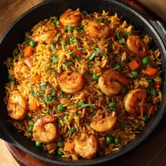 Fototapeta premium Curry Seafood Rice