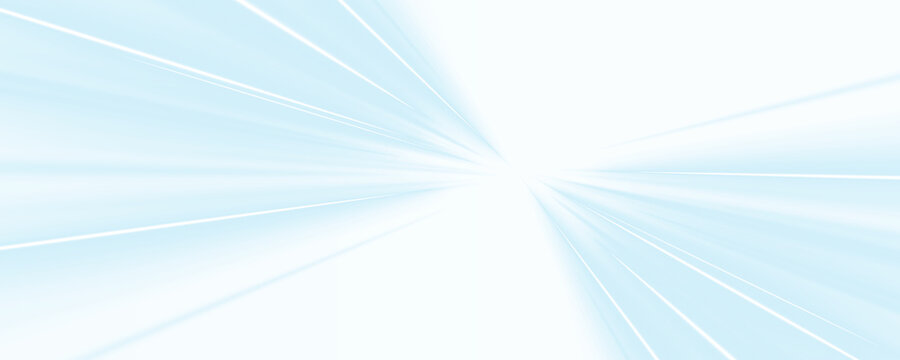 Abstract stripes on a white background represent high-speed data transfer in an IT concept. The lines showing digital movement. This style works well for tech banners or digital solutions. PNG