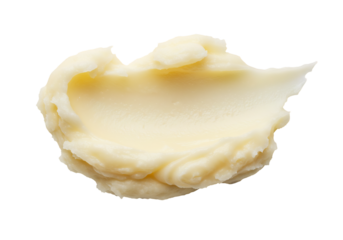 滑らかで輝くクリームテクスチャー背景クローズアップ