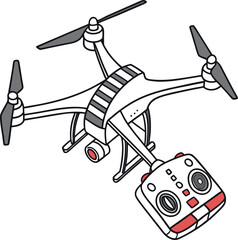 vector illustration of airplane