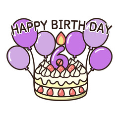 誕生日ケーキ