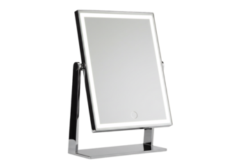 モダンなLEDミラー　スタイリッシュなデザインで輝く光