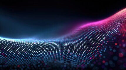 Abstract mesh technology lines