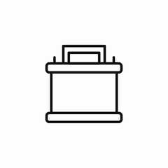 battery charging pack icon sign vector