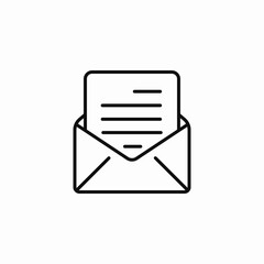 email draft icon icon sign vector