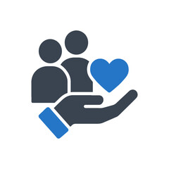 Community Care & Love Icon