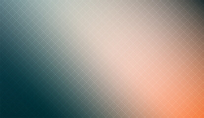 This gradient background merges teal and peach hues into a soft, blurred design with subtle square grid lines, creating a serene and visually appealing aesthetic element