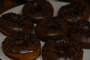 chocolate chip donuts