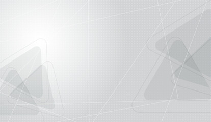 Monochrome abstract design with overlapping triangles, thin white lines, and subtle dot patterns creates a modern and minimalist background evoking a sense of technology and elegance