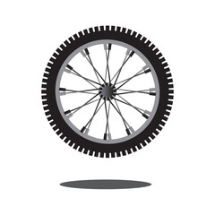 Tubeless tire vector illustration