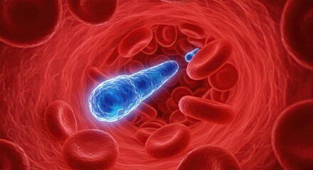 3d rendered illustration of a blood cells