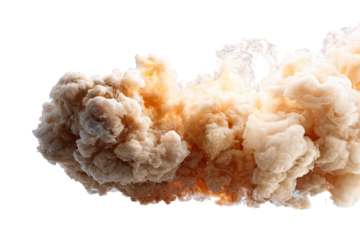 Abstract cloud of smoke