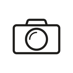 Camera icon symbol vector, Photograph sign template
