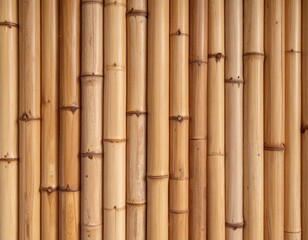 Fototapeta premium Natural Bamboo Wall Texture Background