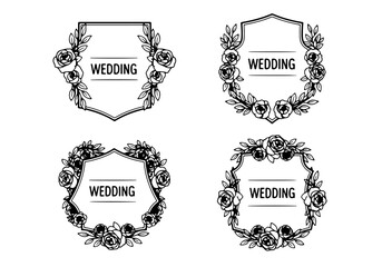 set of vintage frames