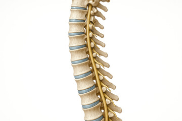 Spinal Cord Anatomy Illustration - Detailed Medical Diagram [Illustration]