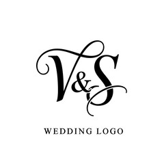 Minimalist VS Letter Logo Design for Modern Brand Identity