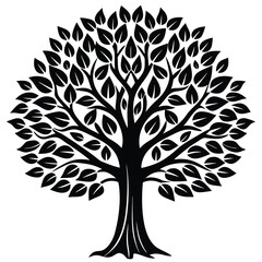 Obraz premium poplar vector icon