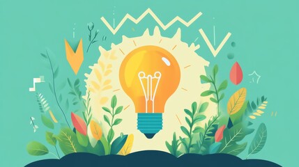 Igniting business growth with innovative ideas global article corporate environment entrepreneurial viewpoint lightbulb concept