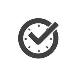Clock icon, Adobe Illustrator Artwork