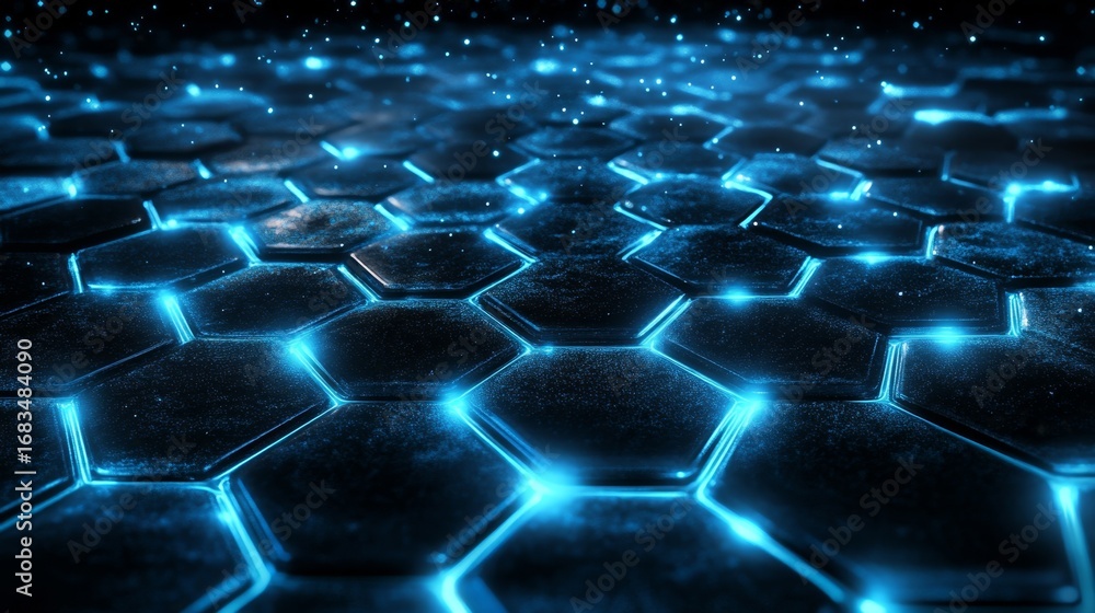Poster exploring a digital cyberspace environment with flowing data virtual realm interactive media technol