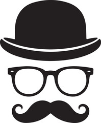 Homme invisible silhouette vector design