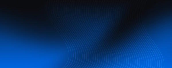 Neon blue light abstract background with dynamic dark noise texture