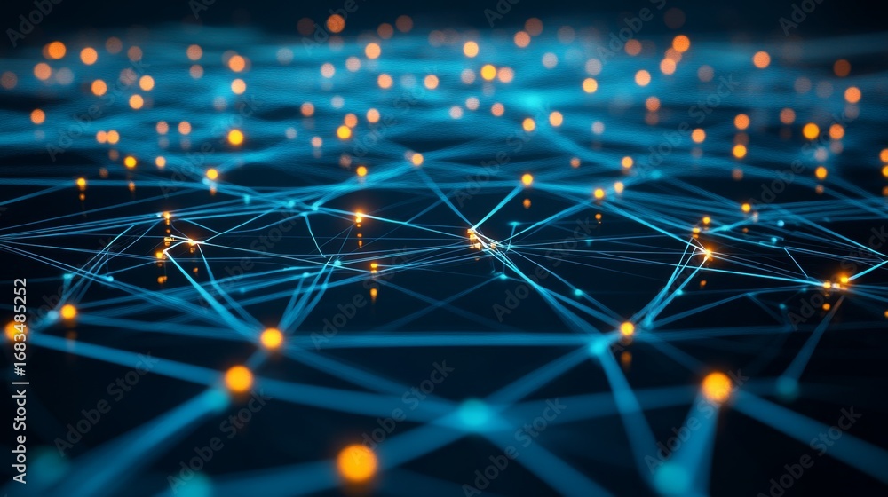 Poster monitoring live network map data visualization digital interface technology environment interactive 