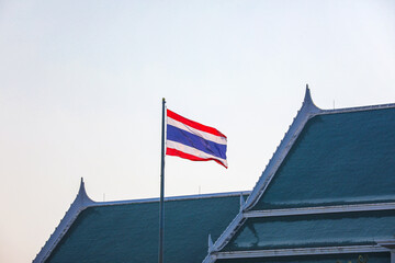 The Thai national flag, Tricolor flag, has been used since 1917, when the country was still called...