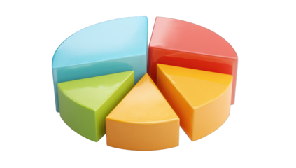 Colorful pie chart graphic (1)