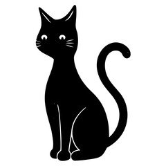 Main title: Black Cat Toy Silhouette Vector for Commercial Use
Short titles: Cat Toy Icon, Feline Play Vector, Editable Cat Toy
