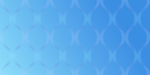 Blue abstract background with soft geometric circle shapes. Gradient design with repeated pattern and smooth texture.