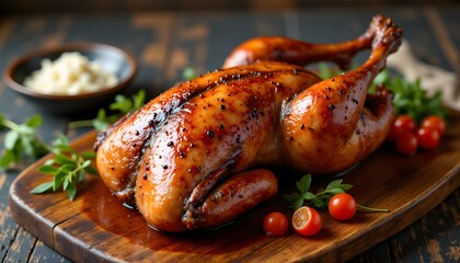 Discover the centuries old culinary technique of preparing succulent, crispy skinned duck that melts in your mouth, by mastering the art of marinades, roasting, and presentation.
