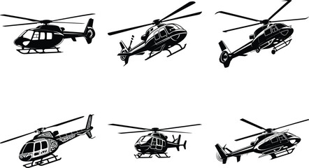 Military Helicopter Silhouette SVG | Army Aviation Vector | Cricut & Sublimation Design