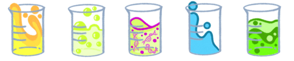 Beaker PNG for School Science Projects, Lab Equipment and Design
