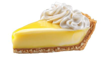 Lemon pie slice with whipped cream (1)