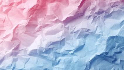 Fototapeta premium Crumpled paper texture in pastel colors