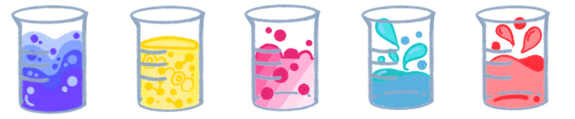 Beaker PNG for School Science Projects, Lab Equipment and Design