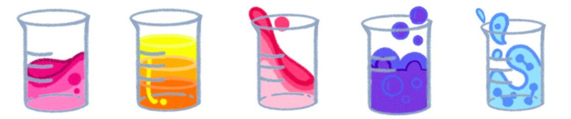 Beaker PNG for School Science Projects, Lab Equipment and Design